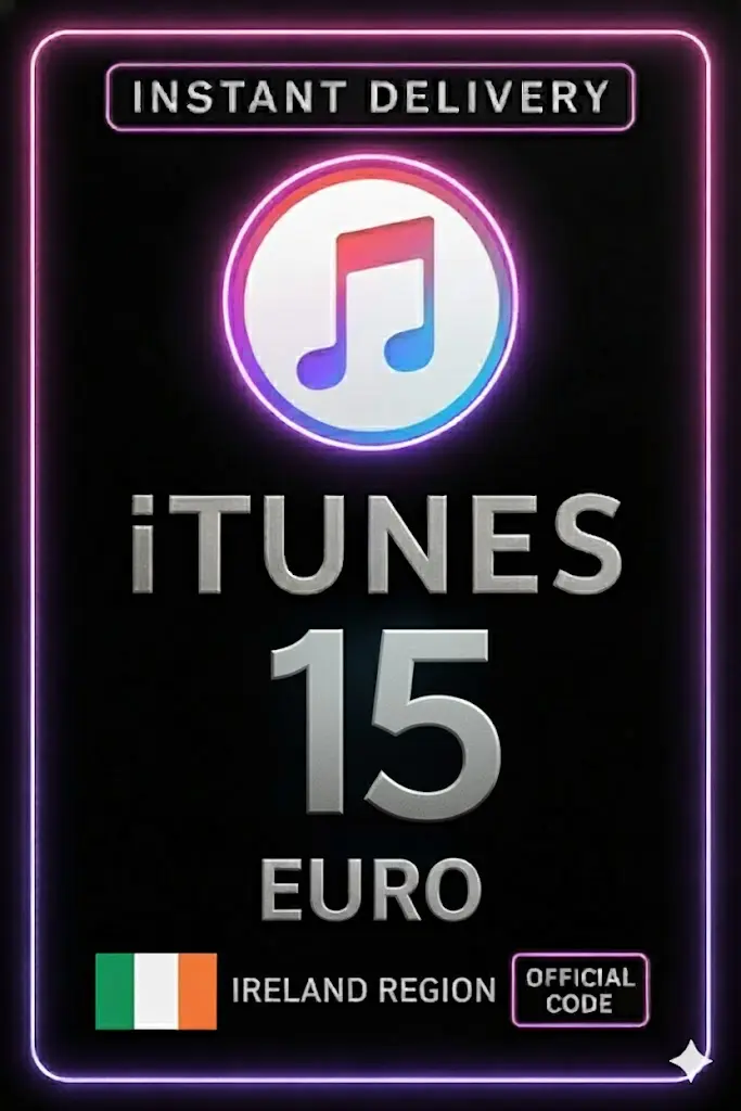 iTunes gjafakort 15 € IR iTunes gjafakort 15 € IR