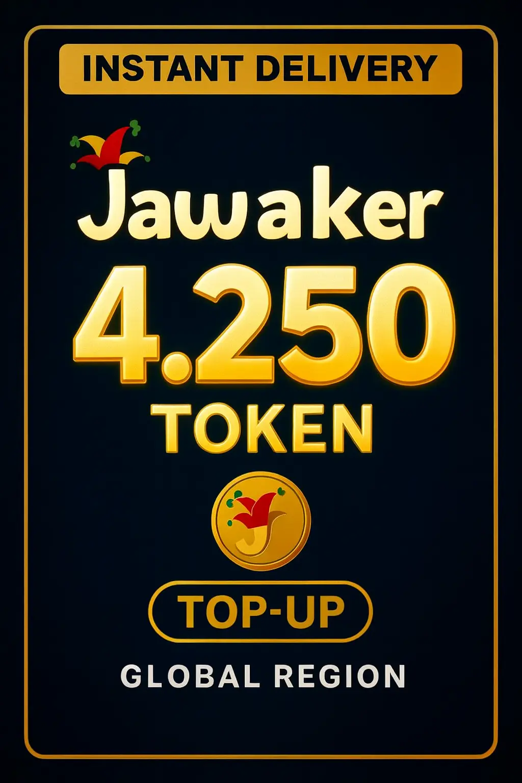 Jawaker 4250 Token (Top-Up) Jawaker 4250 Token (Top-Up)
