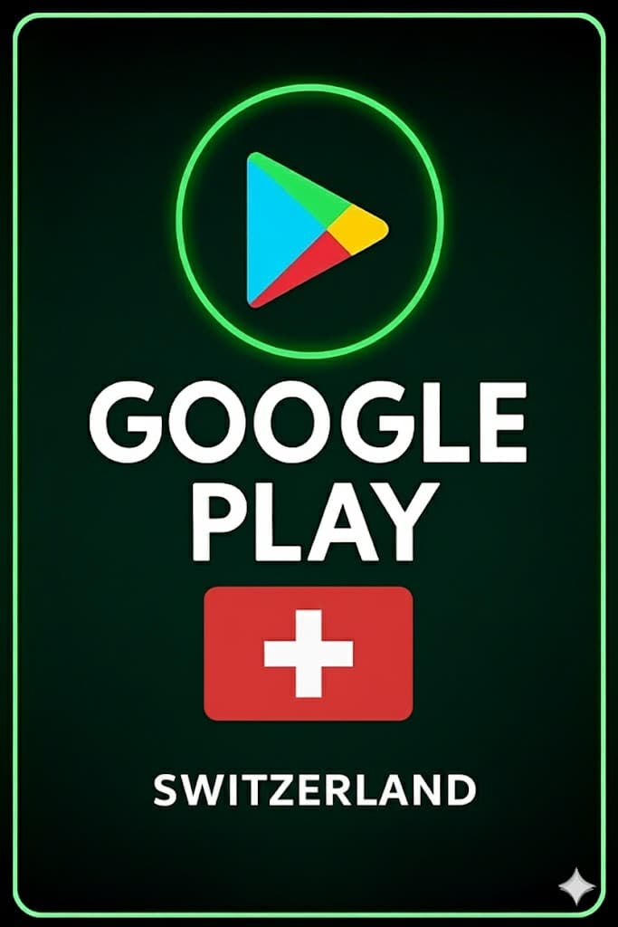 Google Play Gift Card Switzerland Store