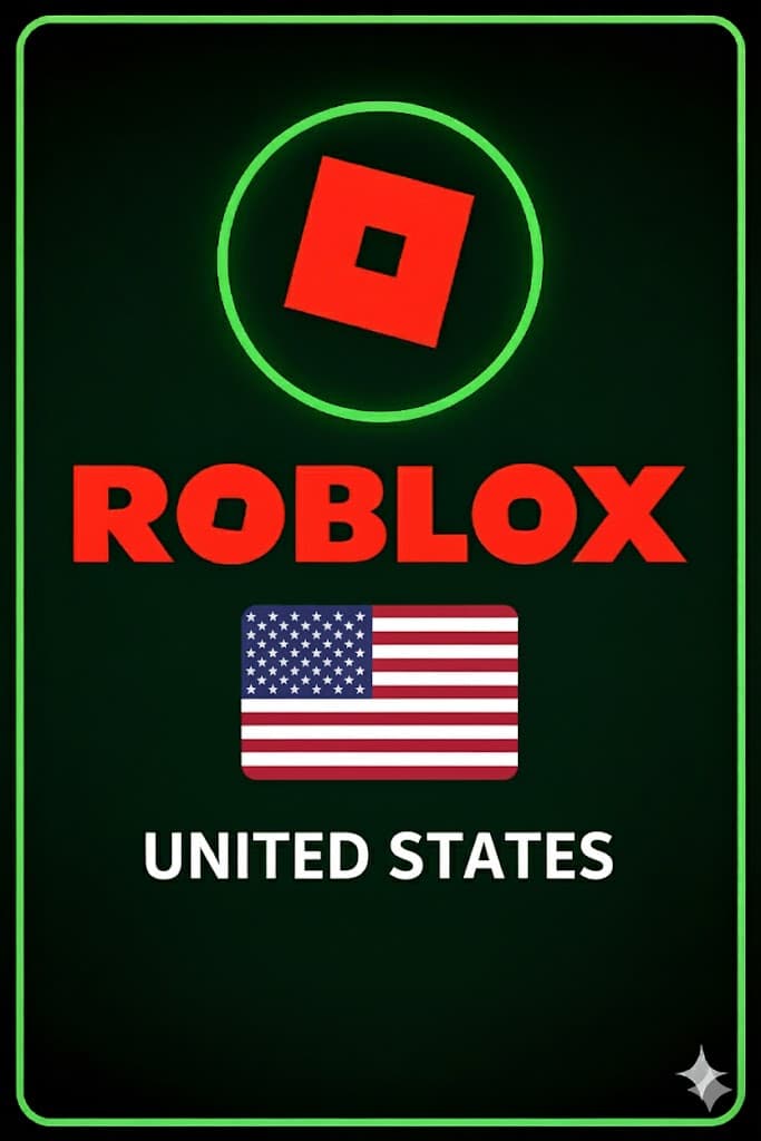 Roblox Game Card in American Store