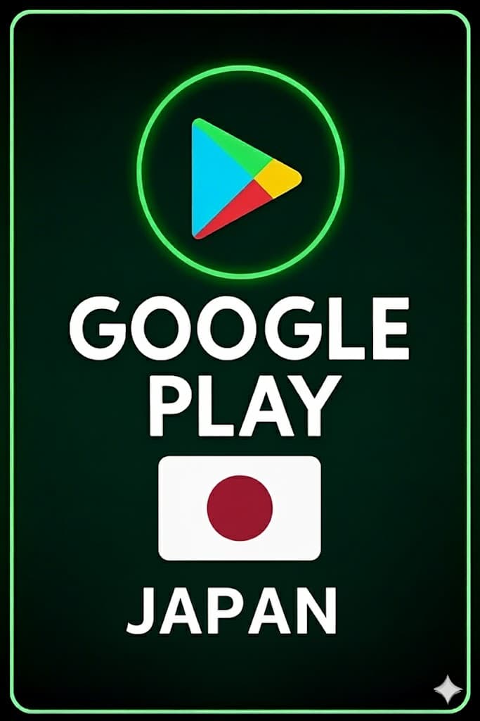 Google Play Gift Card Japan Store