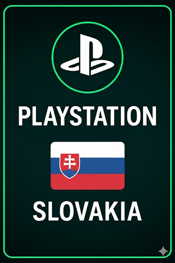 Playstation Gift Card Slovakia Store