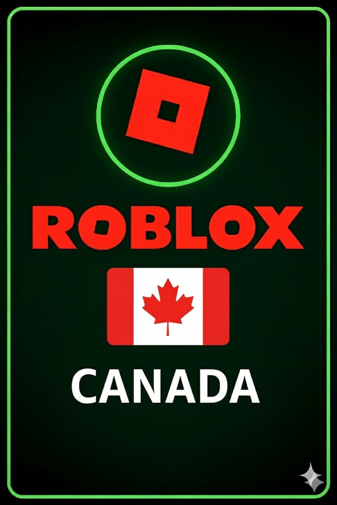 Roblox Game Card in Canada Store