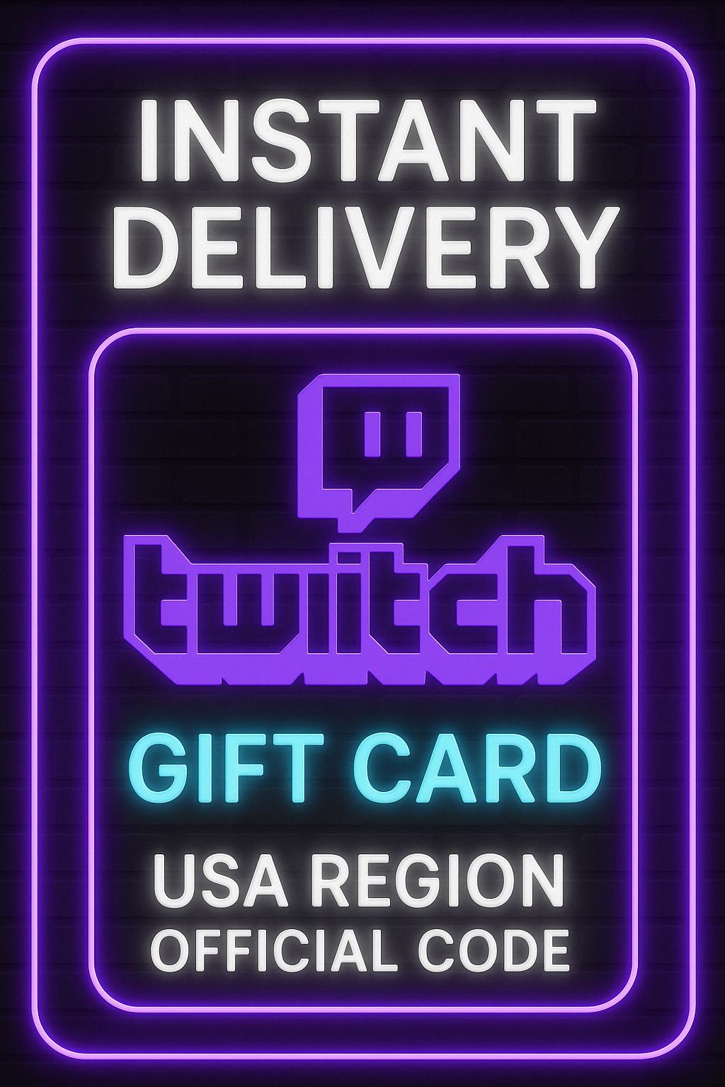 Twitch Gift Card (United States)