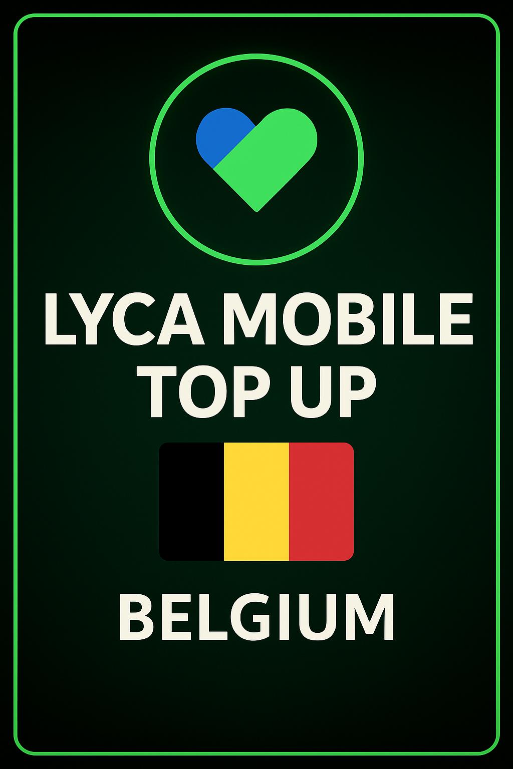 Lyca Mobile Top-Up Voucher (BE)
