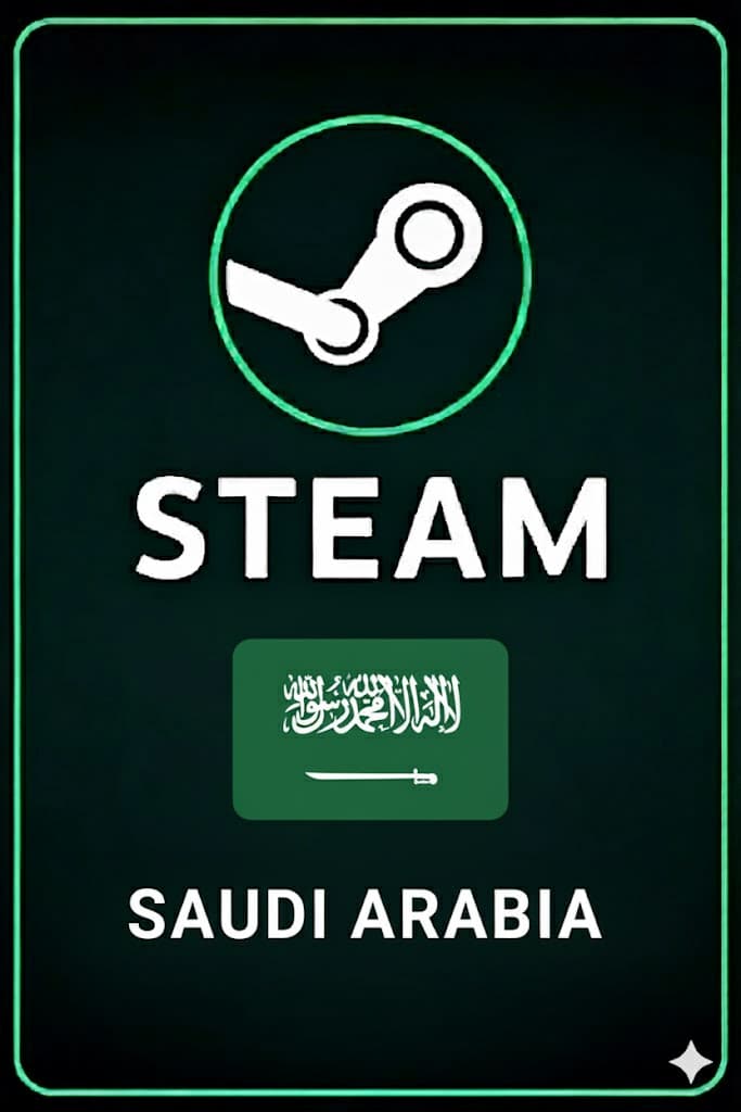 Steam Gift Card Saudi Arabia Store