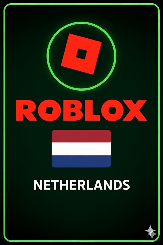 Roblox Game Card in Netherlands Store