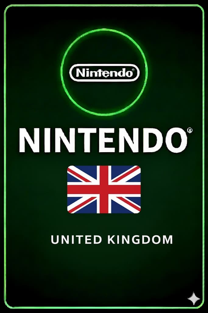 Nintendo Eshop Gift Card UK Store