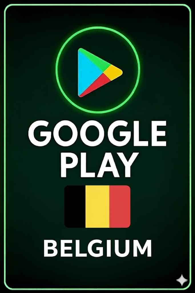 Google Play Gift Card Belgium Store