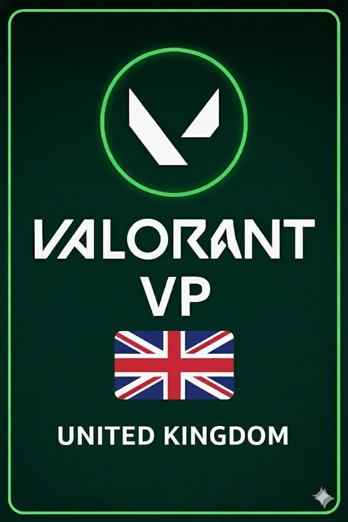 Valorant Points (VP) Gift Card UK Store