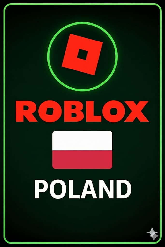 Roblox Game Card in Poland Store