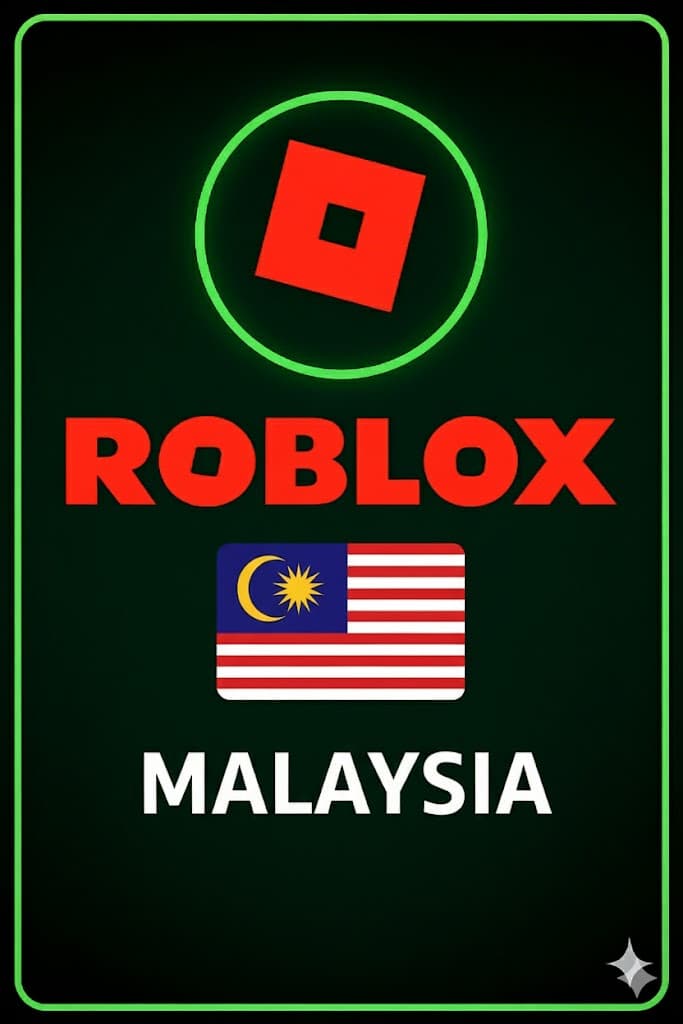 Roblox Game Card in Malaysia Store