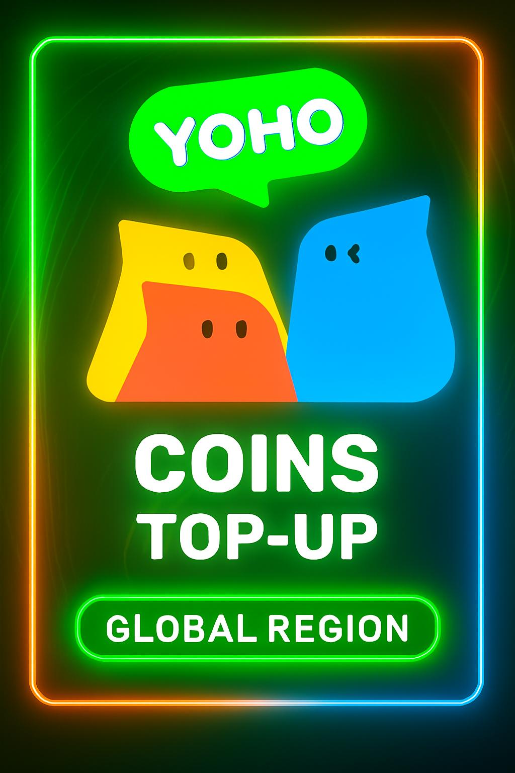 YoHo Chat Coins Top-Up (Global)