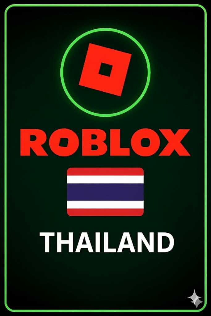 Roblox Game Card in Thailand Store