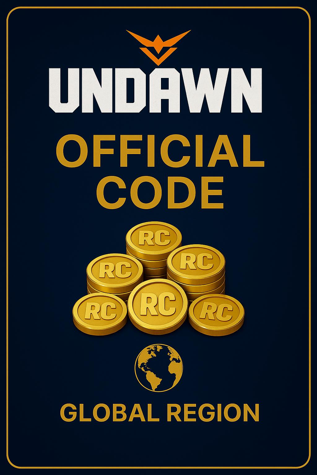 Undawn recharge RC Redemption Code