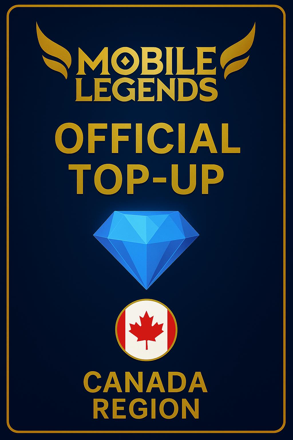 Mobile Legends: Bang Bang Diamond Top-Up (Canada)