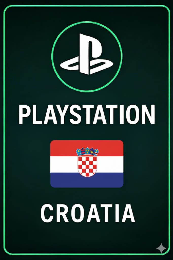 Playstation Gift Card Croatia Store