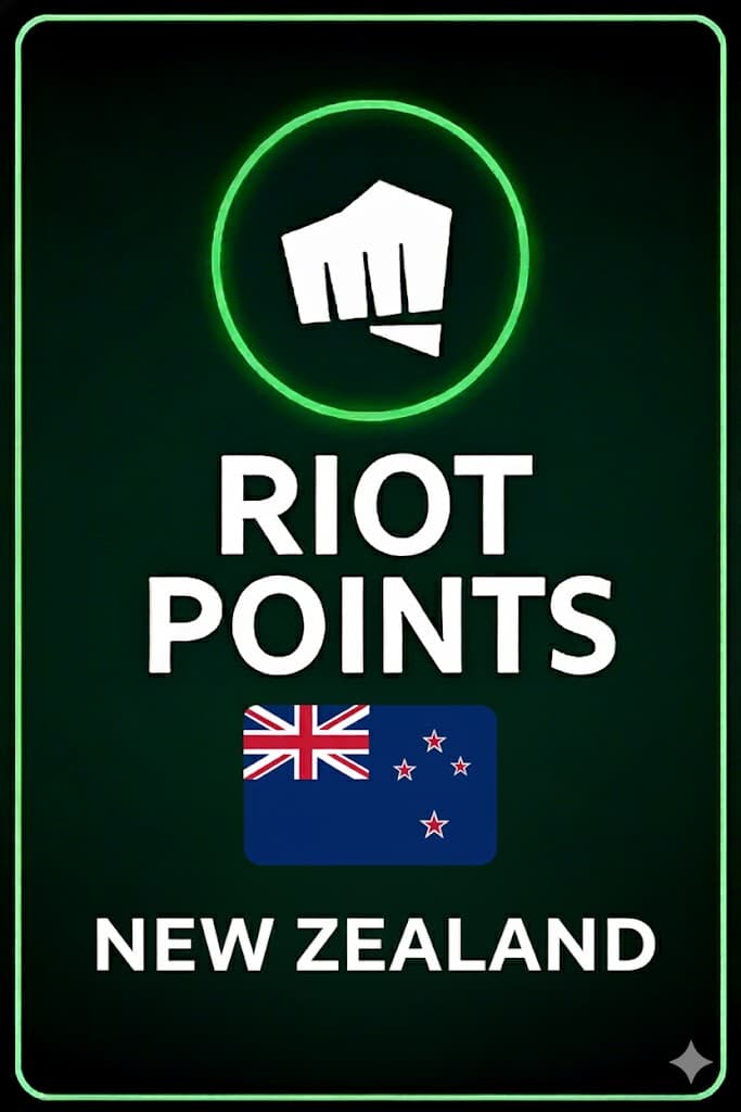 Riot Points Gift Card New Zealand Store