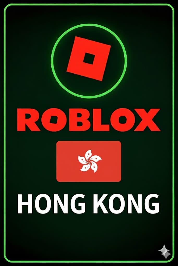 Roblox Game Card in Hong Kong Store