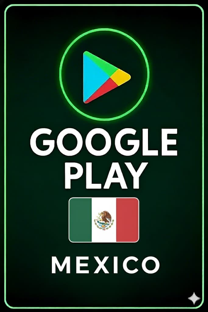 Google Play Gift Card Mexico Store