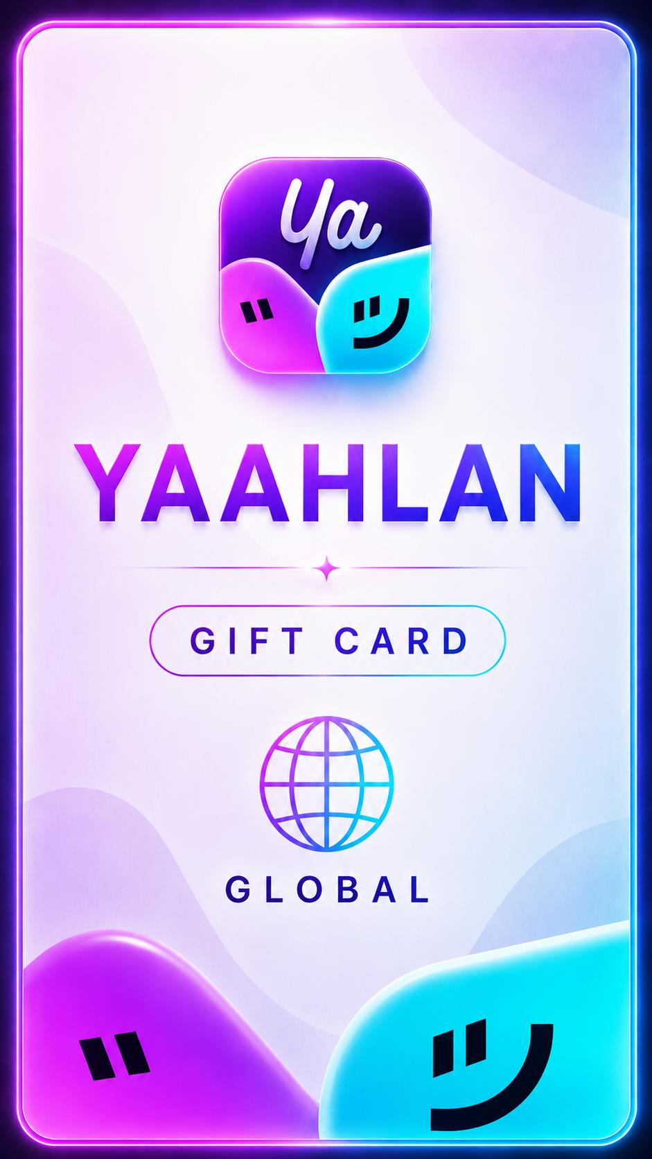 Yaahlan Diamonds Gift Cards (Global)