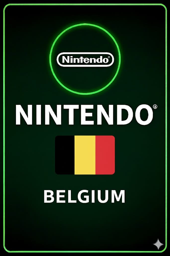 Nintendo Eshop Gift Card Belgium Store