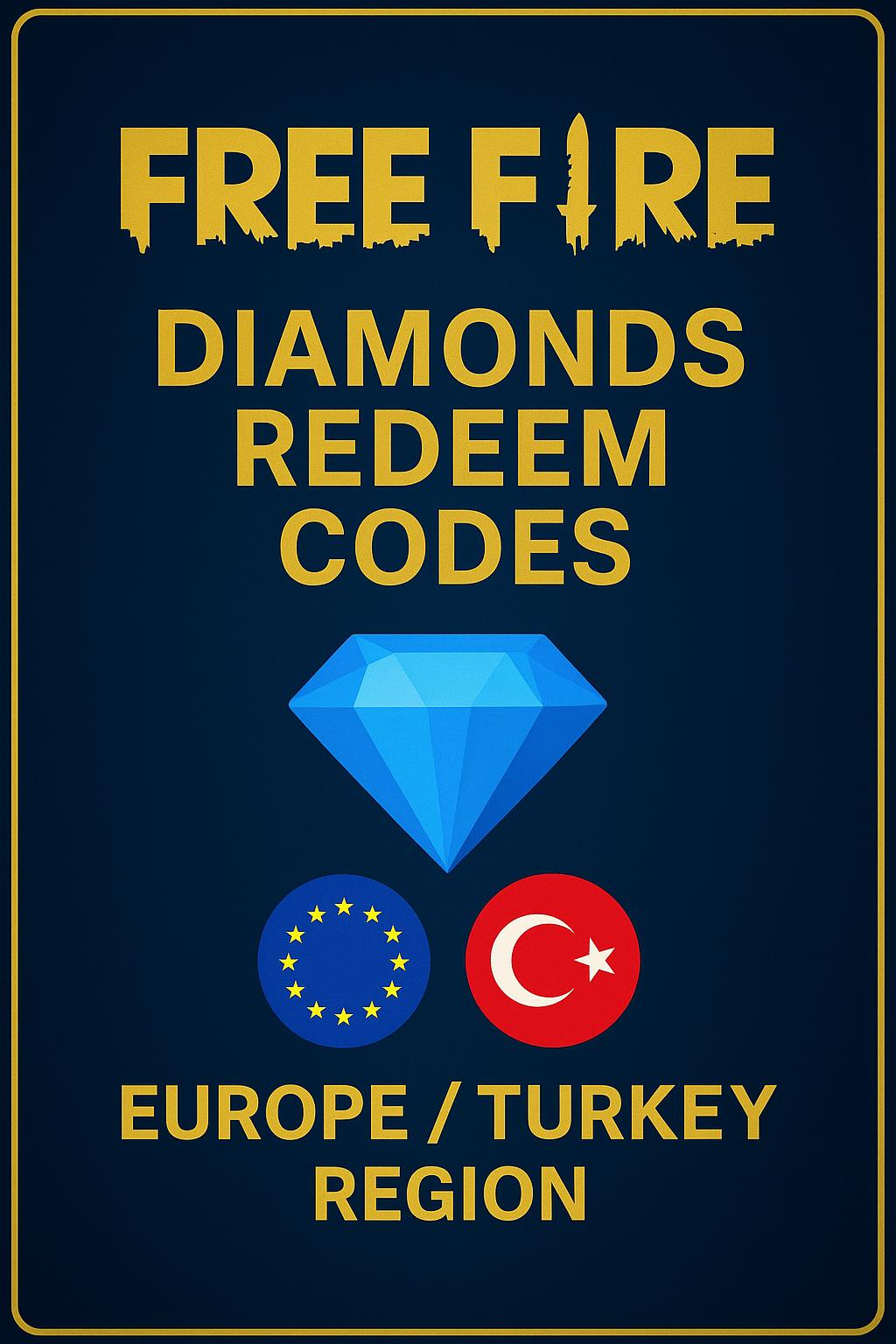 Free Fire Redeem Code (EU-TR)