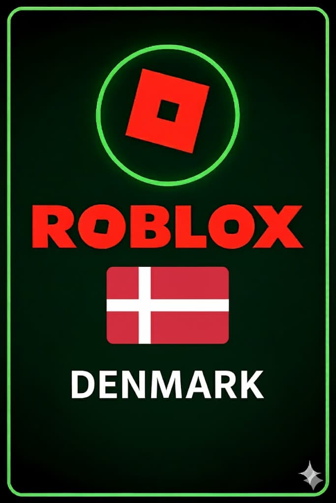 Roblox Game Card in Denmark Store