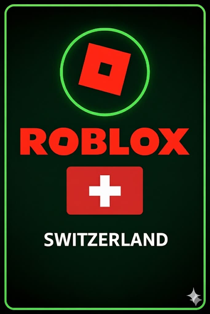 Roblox Game Card in Switzerland Store