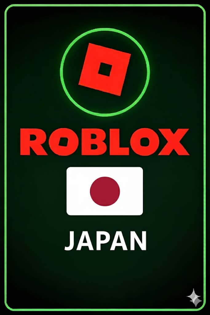 Roblox Game Card in Japan Store