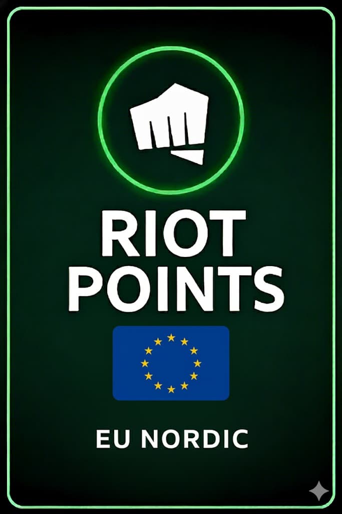 Riot Points Gift Card EU Nordic / East Store