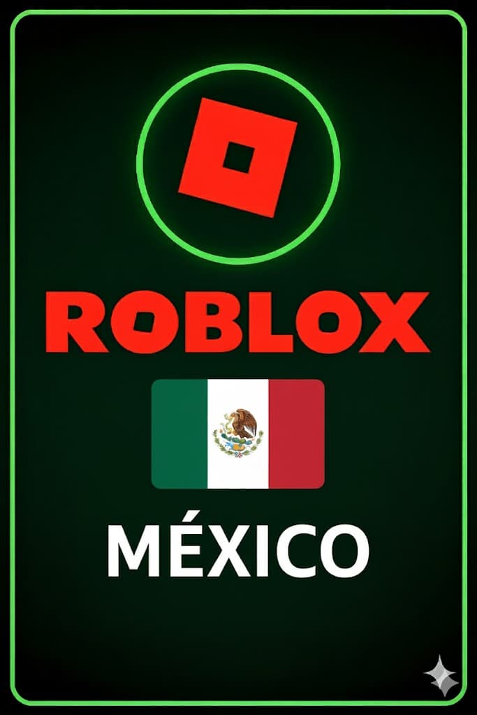 Roblox Game Card in Mexico Store