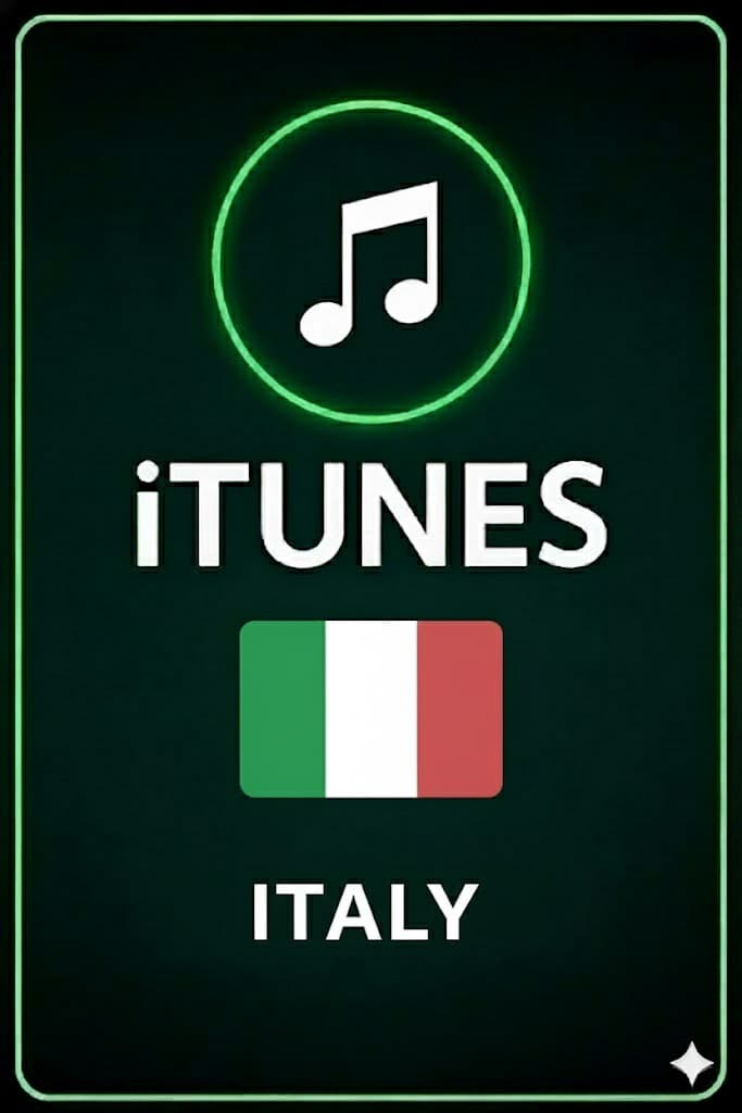 iTunes Gift Card Italy Store