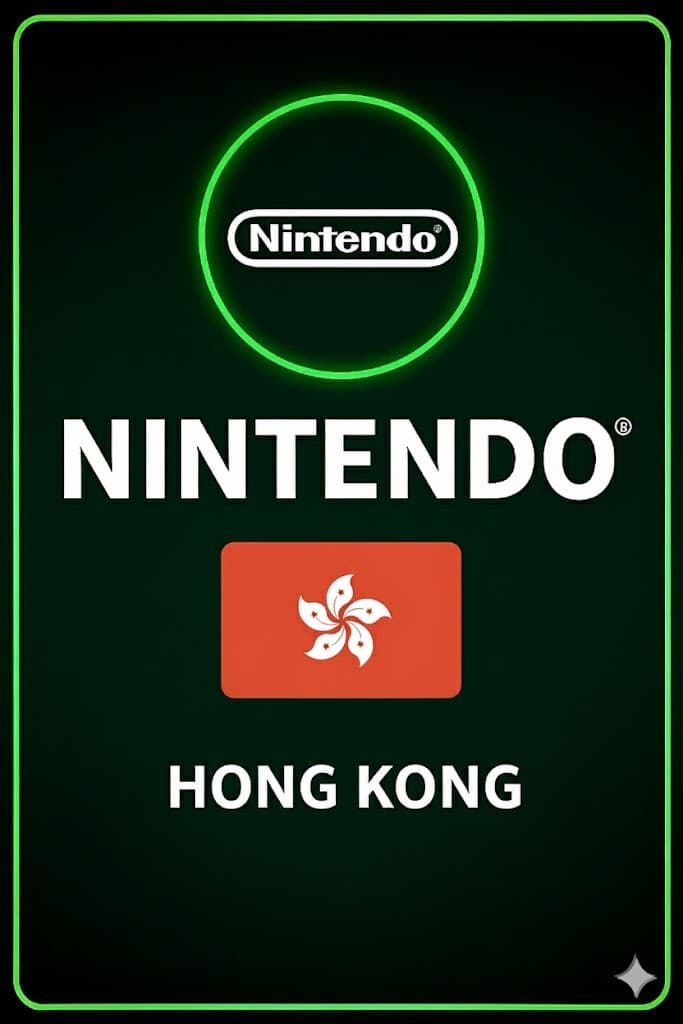 Nintendo Eshop Gift Card Hong Kong Store
