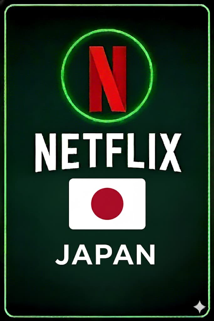 Netflix Gift Card Japan Store