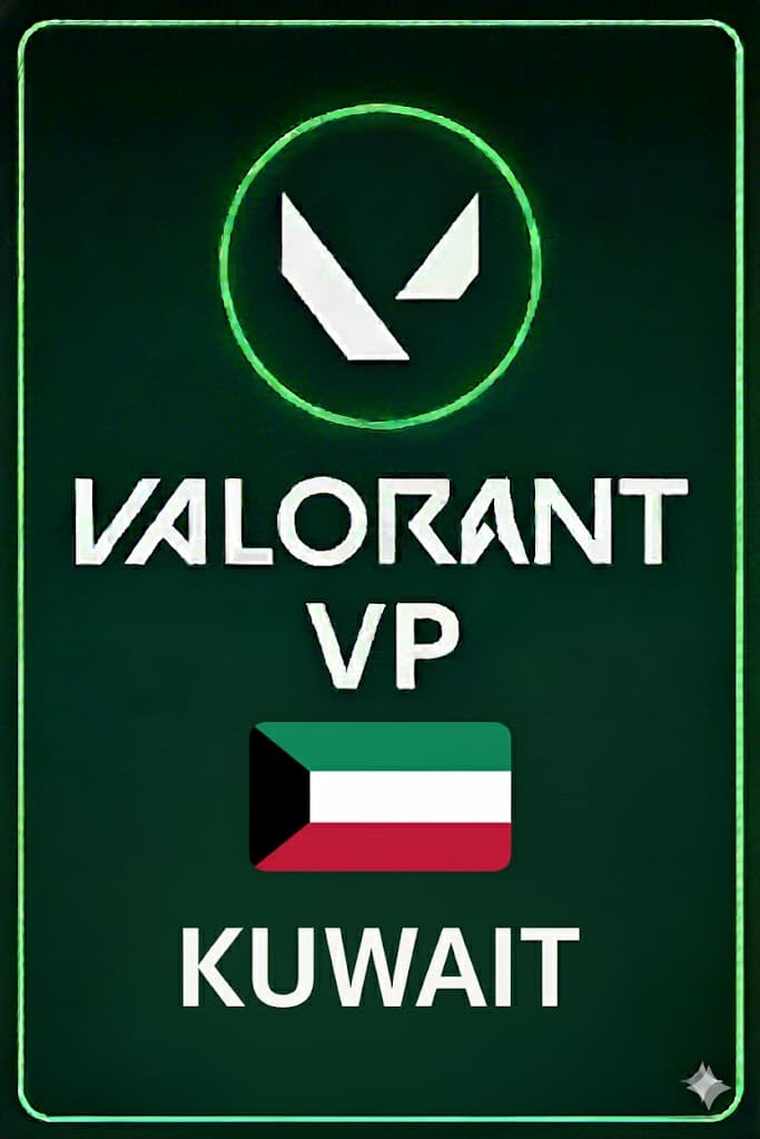 Tarjeta de regalo de Valorant Points (VP) Tienda de Kuwait