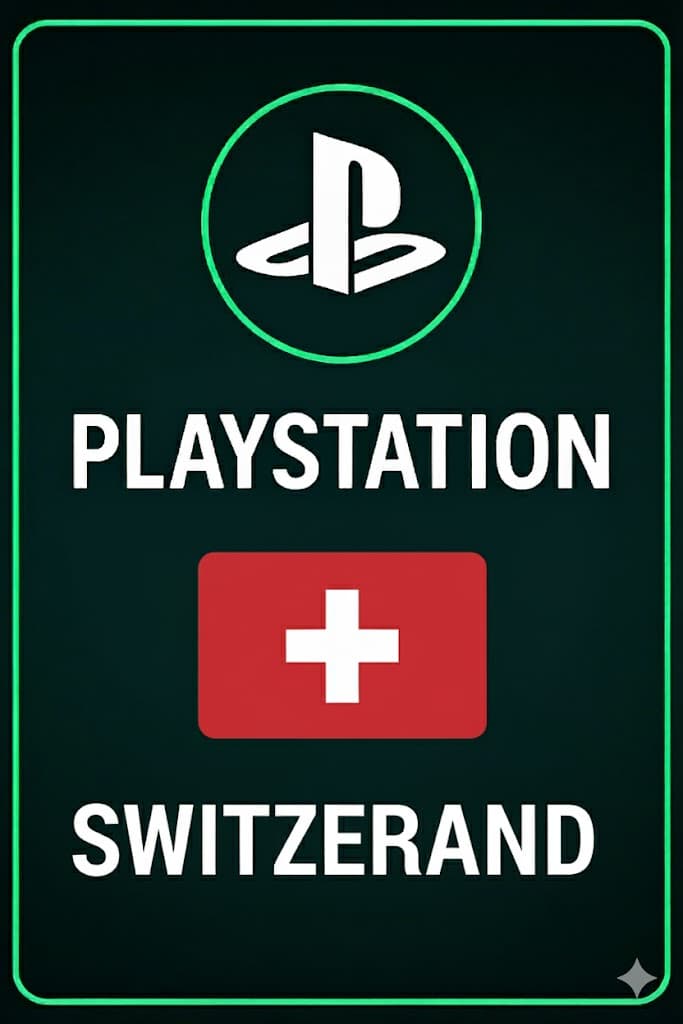 Playstation Gift Card Switzerlad Store