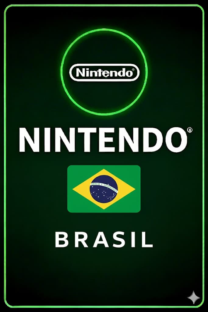Nintendo Eshop Gift Card Brasil Store