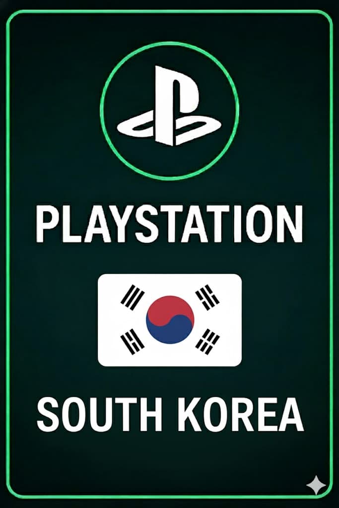 Playstation Gift Card Korea Store