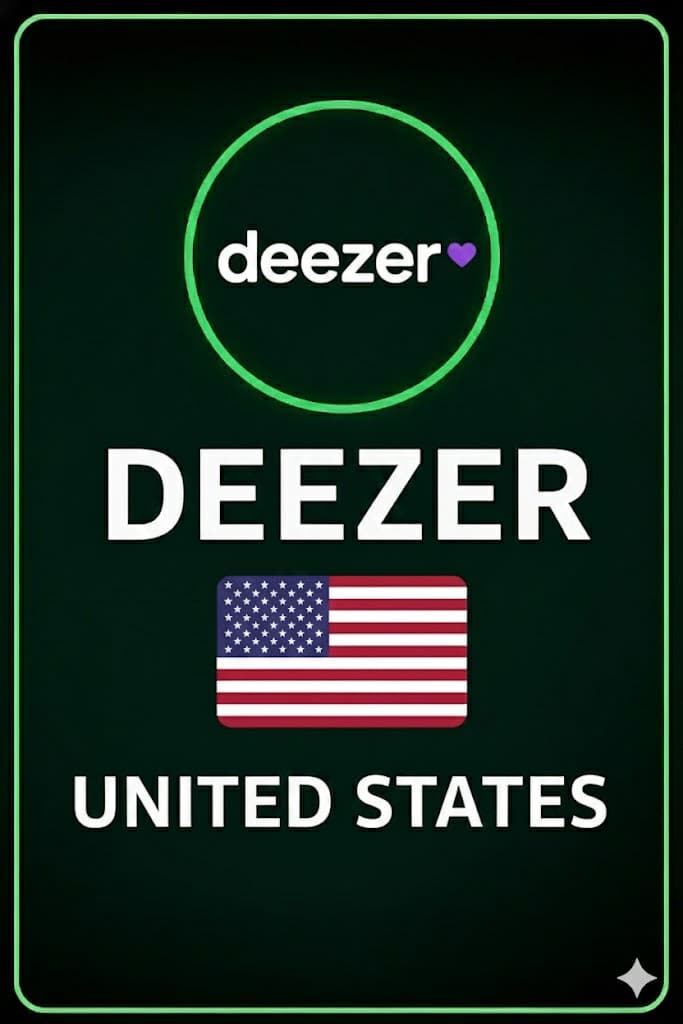 Deezer Gift Card USA