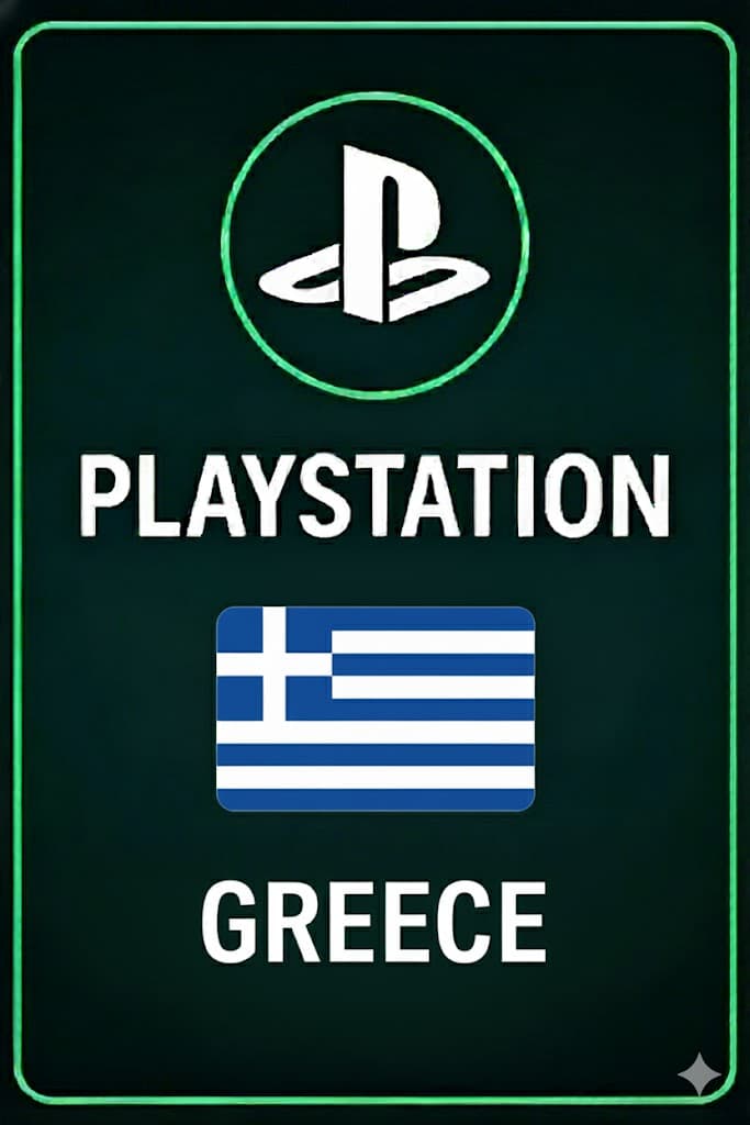 Playstation Gift Card Greece Store