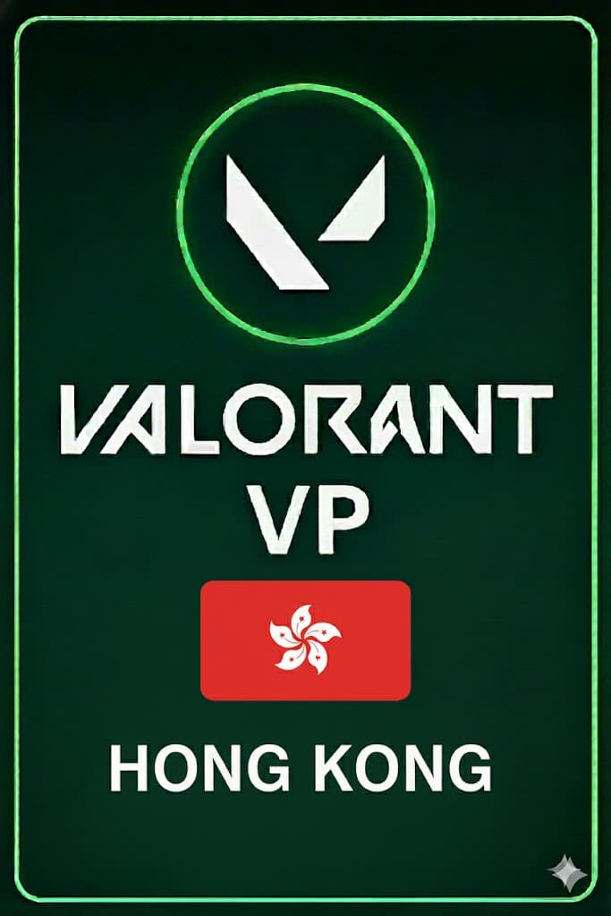Valorant Points (VP) Gift Card Hong Kong Store