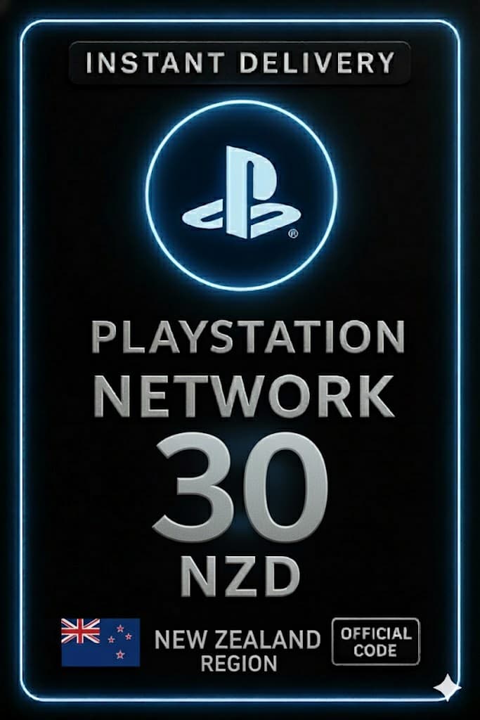 بطاقة هدايا PSN نيوزيلندا - 30 NZD