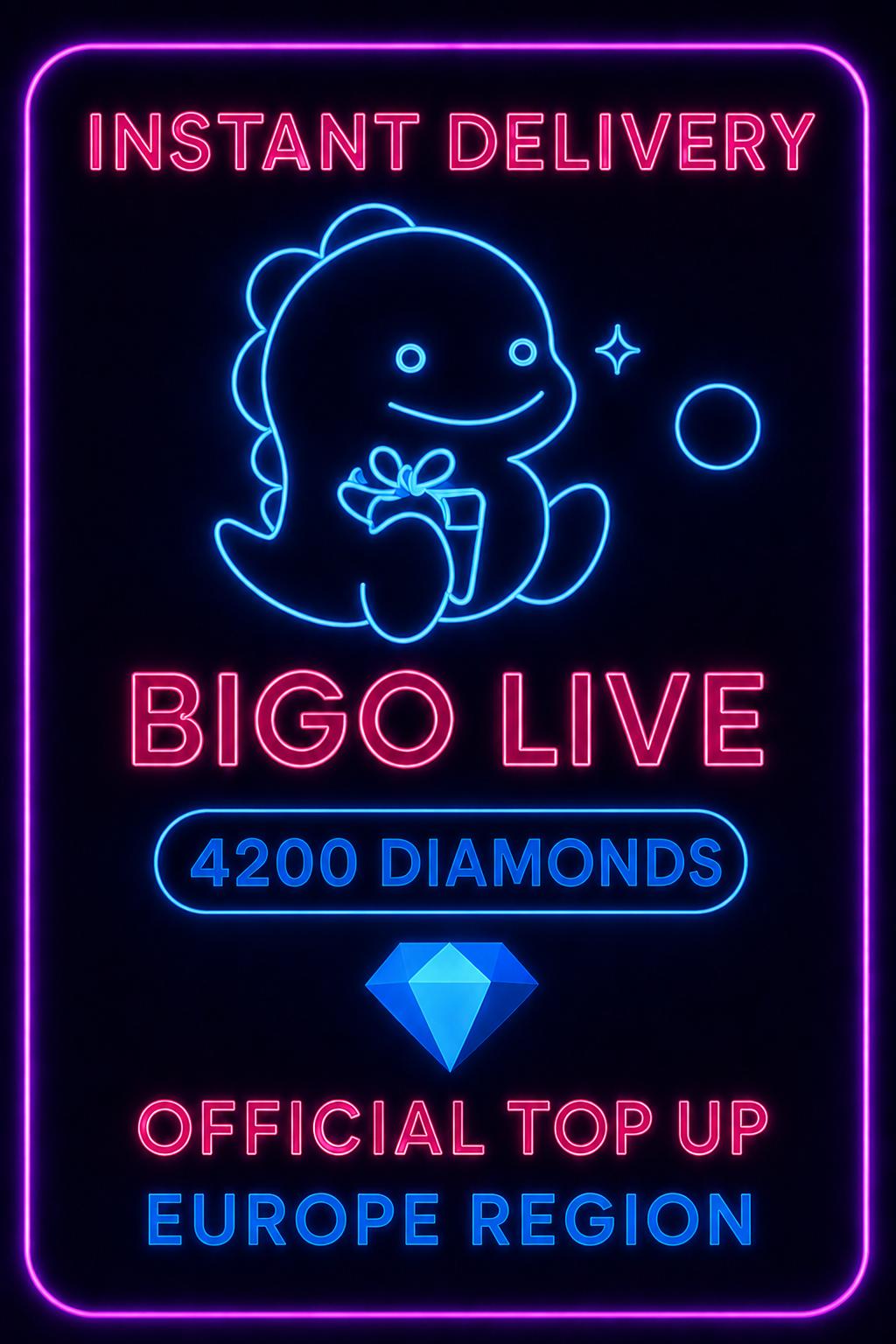 Bigo Live - 4200 Diamonds (Top-Up) (EU)
