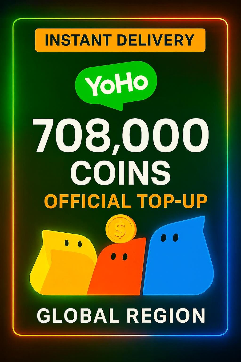 YoHo Chat 708.000 Νομίσματα Ανάπτυξη (Παγκόσμιο)