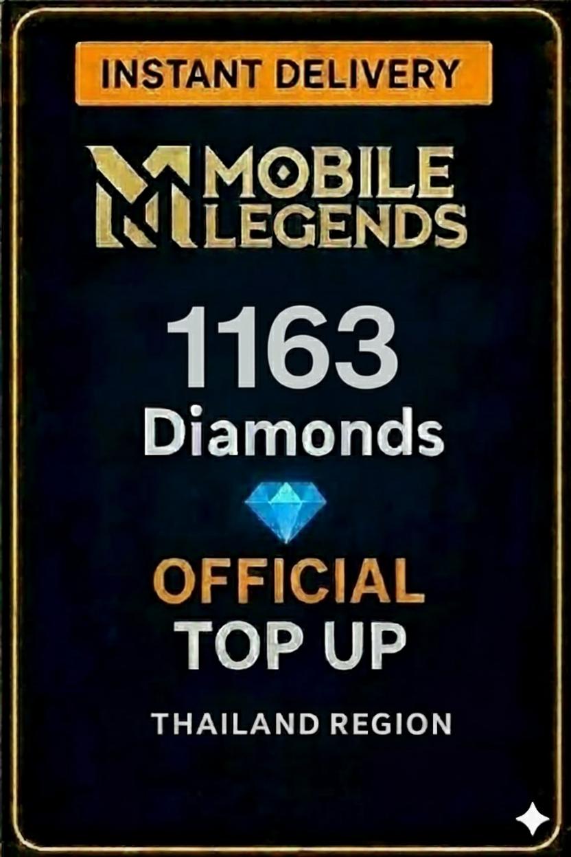 Mobile Legends - 1163 Διαμάντια Top-Up (Ταϊλάνδη)