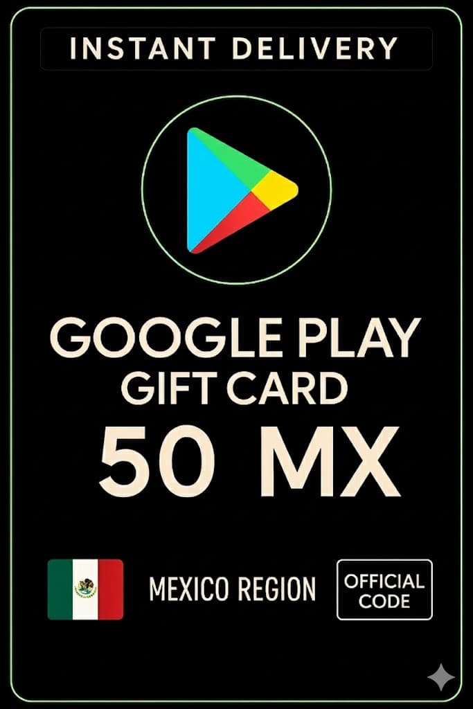 Google Play Gift Card - Mexico MX 50