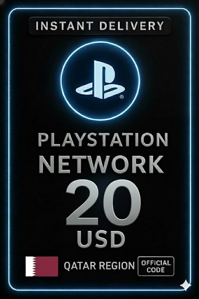 PSN карт 20 USD Катар