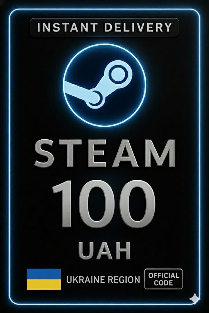 Steam Wallet 100 UAH - (Ukrayna)