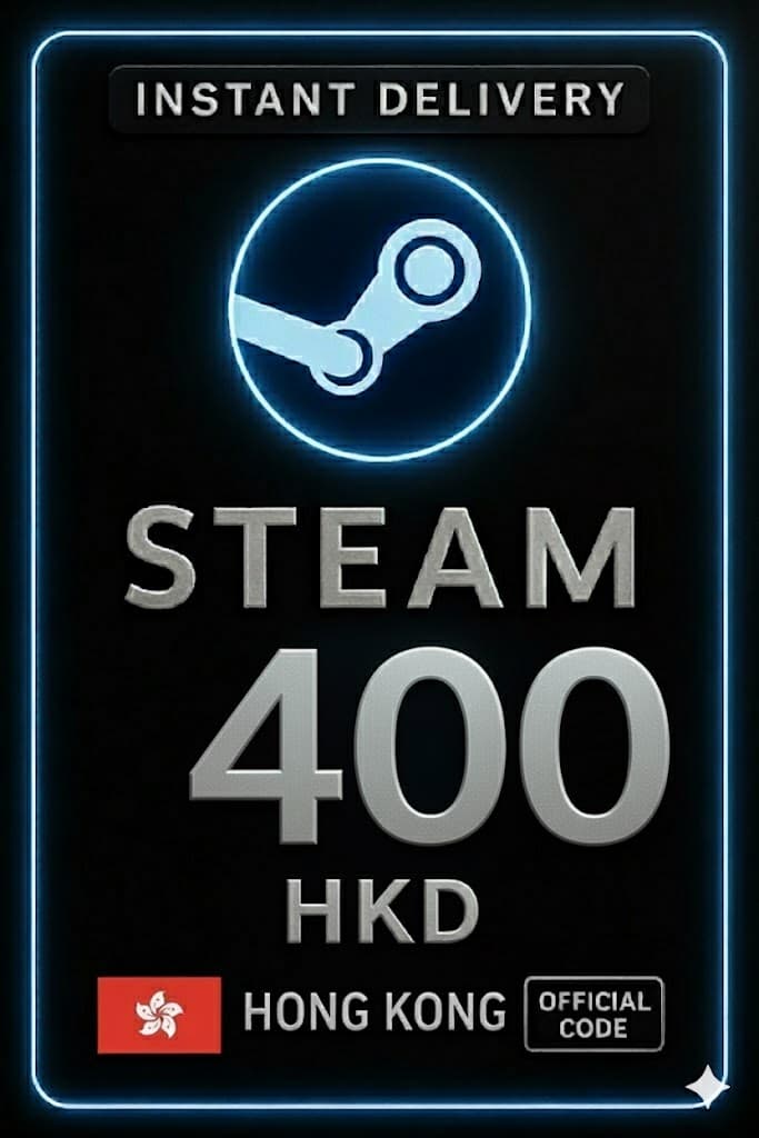 Steam Wallet Card 400 HKD